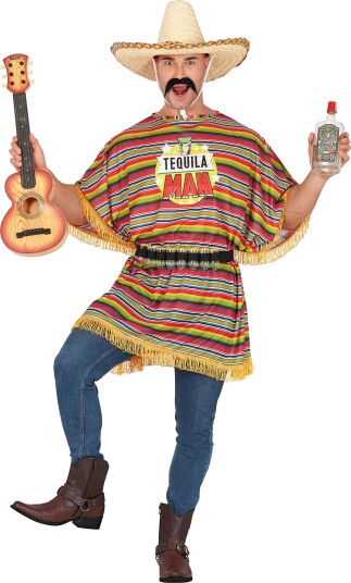 Fiestas Guirca Tequila Man Kostyme Large 86033