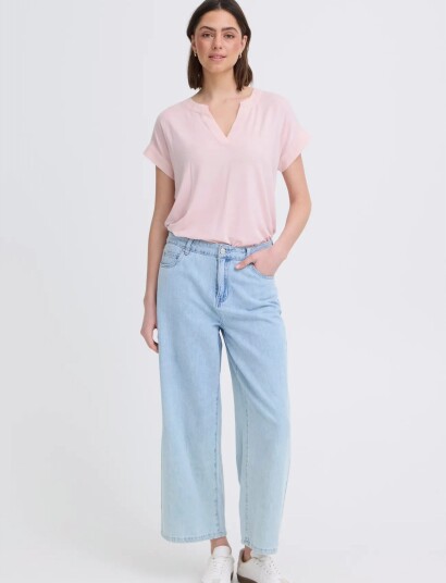 Fransa Frliv Tee 1 Pink XS