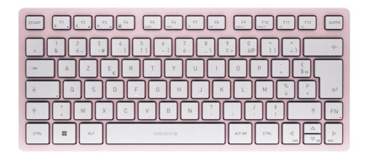 Cherry Kw 7100 Mini Bt - Tastatur - Trådløs - Bluetooth 5.1 - Azerty - Fransk - Tastsvitsj: Cherry Sx