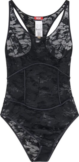 Diesel Dame Topper Svart L,