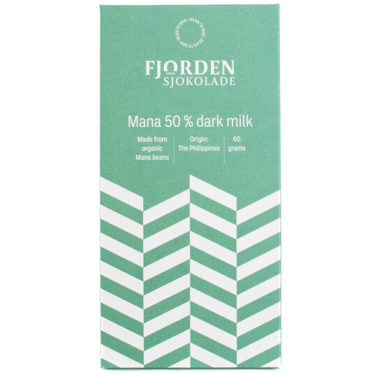 Fjorden Sjokolade Mana 50% Dark Milk Fjorden Sjokolade Mana 50% Dark Milk