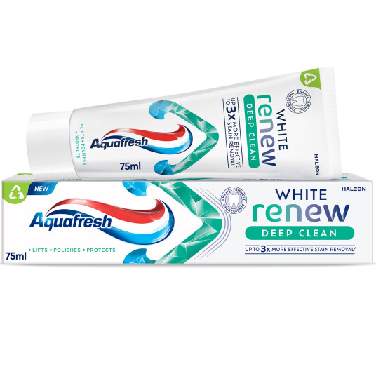 Tannkrem Whitening AQUAFRESH White Renew Deep Clean 75 ml Tannkrem Whitening AQUAFRESH White Renew Deep Clean 75 ml