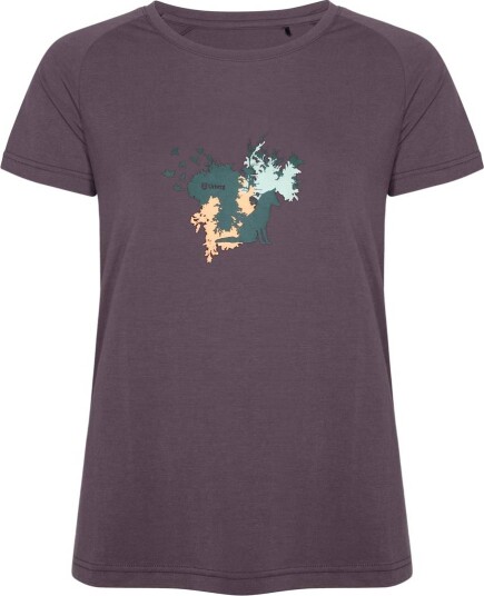Urberg Women's Printed Tree Tee Huckleberry XS