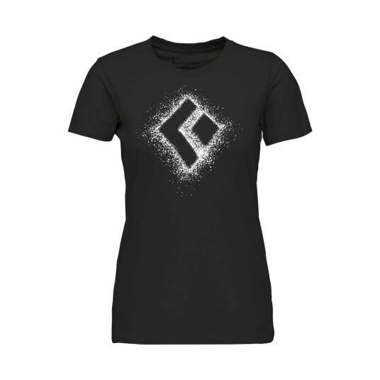 Black Diamond Women's Chalked Up 2.0 Ss Tee Black XS