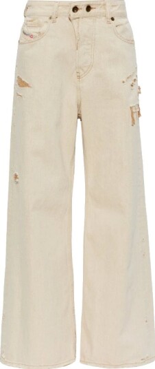 Diesel, Dame, Jeans, Beige, W29 L30,