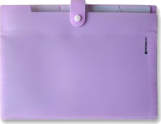A4 Mappe Med Rom Pp 105 Lilla