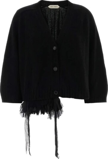 Alberta Ferretti Dame Strikkevarer Svart L,