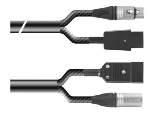 Proaudio Tour76460l03 Kombikabel 3m, Xlrm-Xlrf 3pin + Eurm/eurf