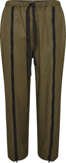 Stutterheim Bash Zip Nylon Trouser Matte Green   GREEN   L