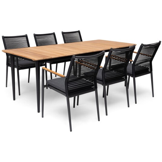 Hillerstorp Lerdala bord 90x210 cm aluminium Hillerstorp Lerdala bord 90x210 cm aluminium