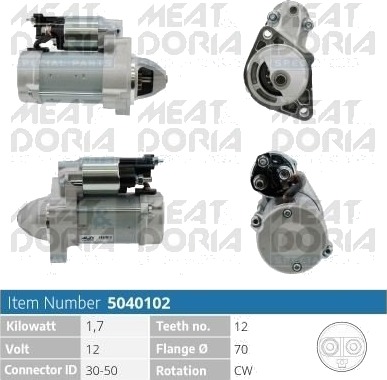 MEAT & DORIA 5040102 Starter