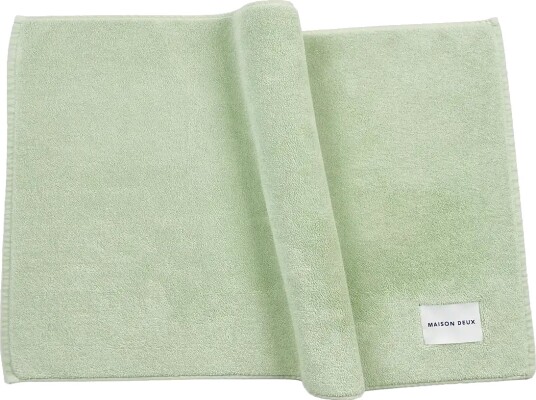 Maison Deux Solid Color Sage   Green   50X 80CM