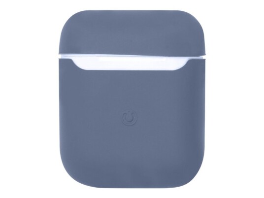 Estuff Silicone Case - Eske For Trådløse Øretelefoner - Silikon - Midnattsblå - For Apple Airpods (1. Generasjon, 2. Generasjon)