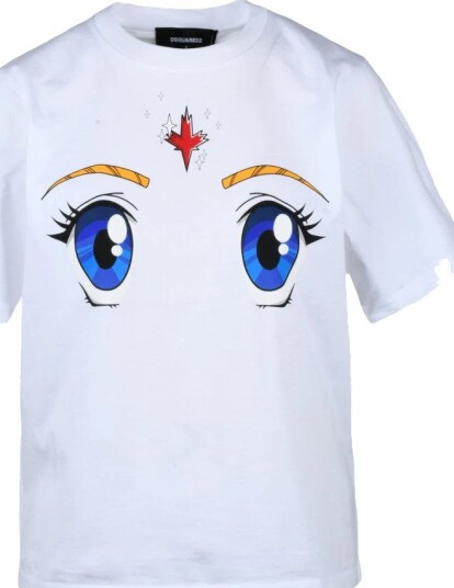 Dsquared2 Dame Topper Hvit L,