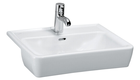 LAUFEN PRO A DELVIS NEDFELT SERVANT 56X44 CM HVIT LAUFEN PRO A DELVIS NEDFELT SERVANT 56X44 CM HVIT