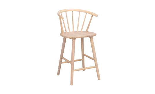 Rowico Home CARMEN Barstol hvitpigmentert