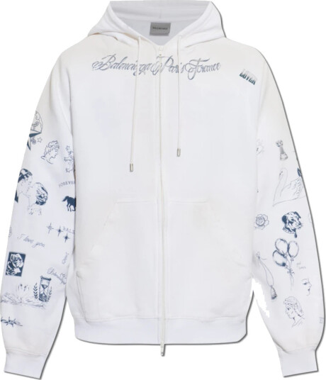 Balenciaga Herre Gensere & Hettegensere Hvit S,