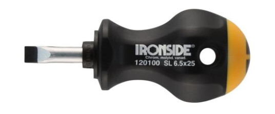 Ironside 120099 Skrutrekker spor, stubby 5,5 x 25 mm, Håndverktøy