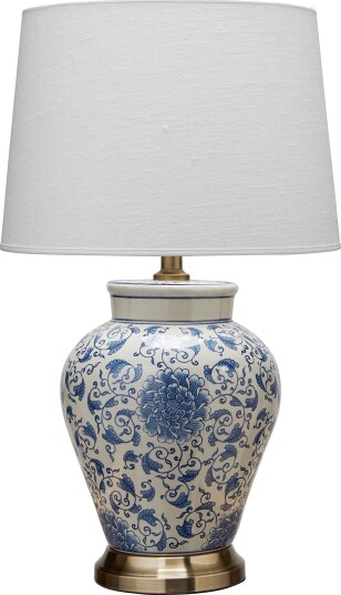 PR Home   Bordlampe Fang Hong   Hvit