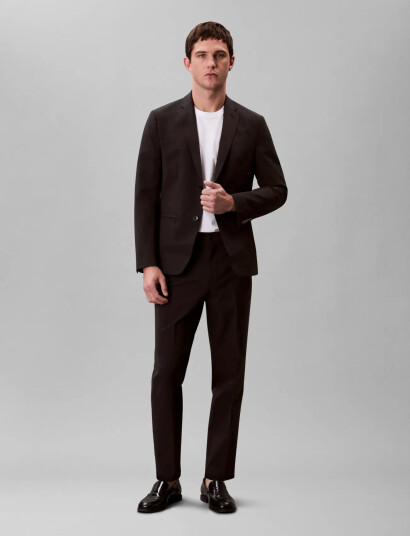 Calvin Klein Ls Tech Classic Blazer - Black - L