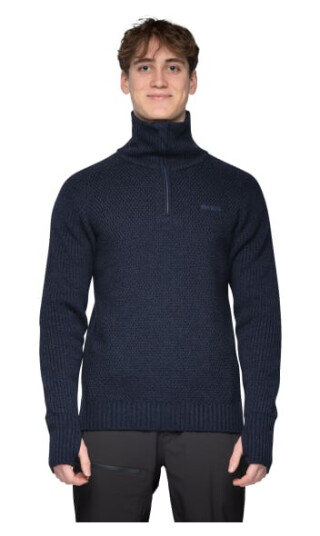 Bergans Men's Ulriken Jumper Navy Blue S, Navy Blue Bergans Men's Ulriken Jumper Navy Blue S, Navy Blue