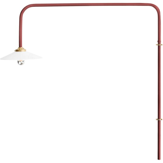 Hanging Lamp N°5 Vegglampe Menie Red Hanging Lamp N°5 Vegglampe Menie Red