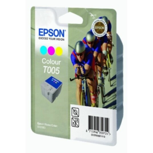 Epson T005011 Epson T005 Blekkpatron 3 farge Epson T005011 Epson T005 Blekkpatron 3 farge
