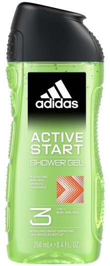 Adidas Active Start Hair & Body Shower Gel Adidas Active Start Hair & Body Shower Gel