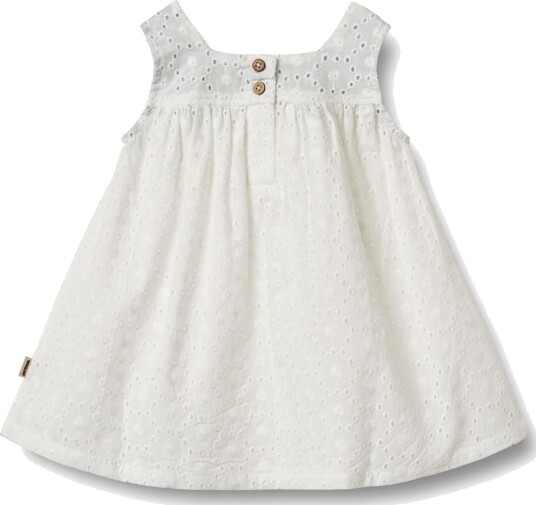Wheat Kjole Ayla Ivory (80 / 1 år)