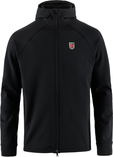 Fjellreven Men"s Expedition Fleece Hoodie Black M