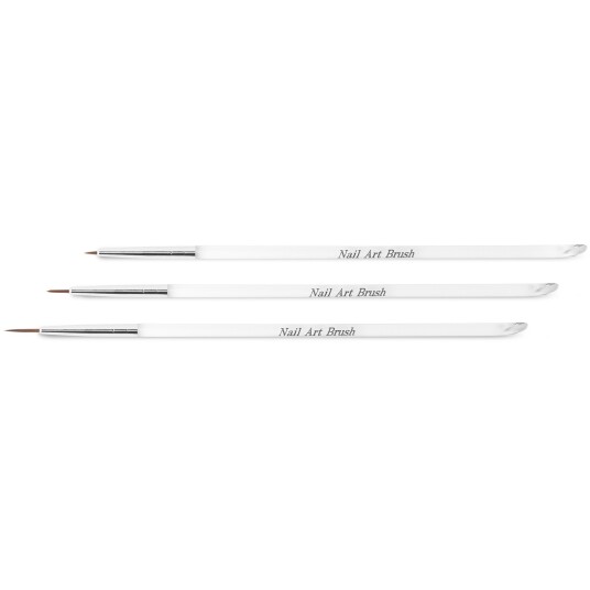 NEONAIL Set of 3 nailart brushes NEONAIL Set of 3 nailart brushes