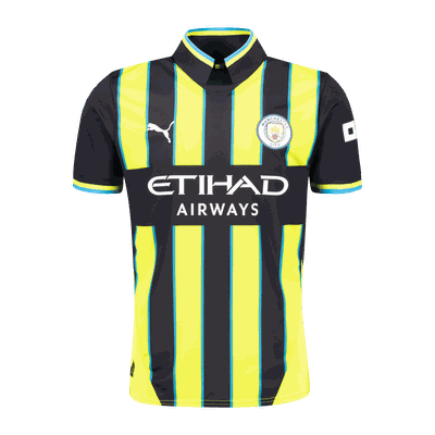 Puma Manchester City Away Jersey Replica 24/25 fotballdrakt unisex Blå M