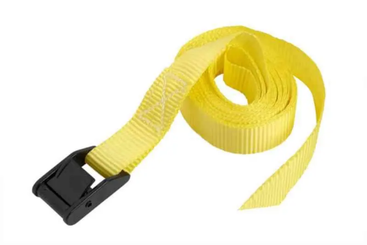 Ironside Spennbånd 400kg bredde 25 mm 3.0m gul 2pk