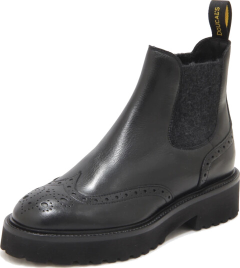 Doucal's Dame Sko Svart 36 EU,