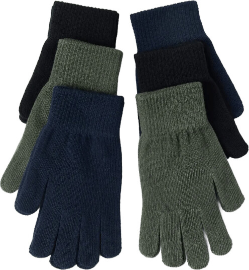 Lindex 6 Pack Magic Gloves Navy 5 7