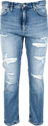 Dondup Dame Jeans Blå W30, Dondup Dame Jeans Blå W30,