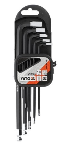 Yato Pipe Allenøkler 10 Stk. Lang 0561