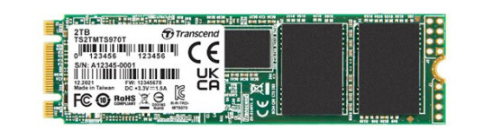 Transcend Mts970t, 2000 Gb, M.2, 560 Mb/S, 6 Gbit/S Transcend Mts970t, 2000 Gb, M.2, 560 Mb/S, 6 Gbit/S
