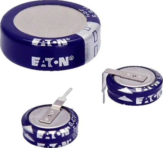 Eaton Kw 5R5c104 R Superkondensator 5,5 V/Dc 80 % 1 Stk Eaton Kw 5R5c104 R Superkondensator 5,5 V/Dc 80 % 1 Stk