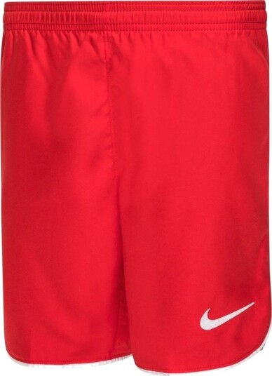 Nike Shorts Dri FIT Laser V Woven   Rød/Hvit Barn størrelse M: 137 147 cm