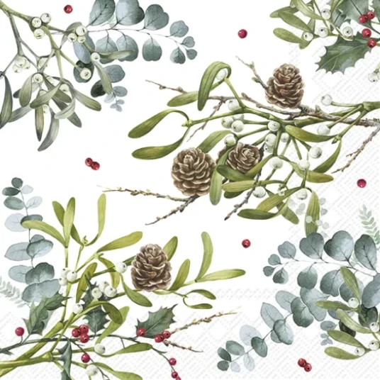 Branches Allover lunsj servietter