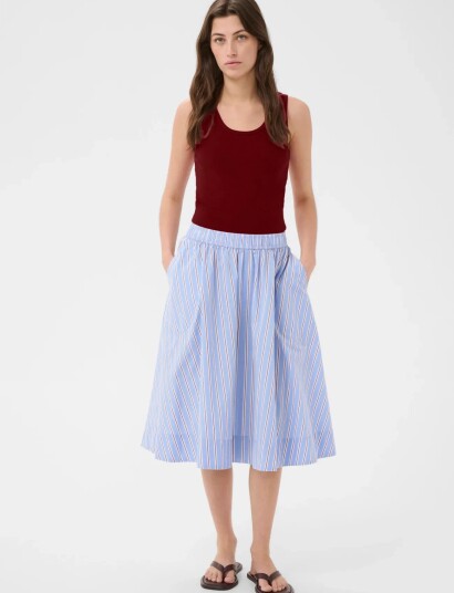 Part Two Ingipw Skirt Blue 44 Part Two Ingipw Skirt Blue 44