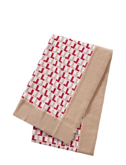 Lacoste Home Llogo Throw - Multi/patterned - 130X170CM Lacoste Home Llogo Throw - Multi/patterned - 130X170CM