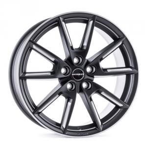 BORBET LX19 Black Matt Silver Spoke Rim 8x19 5/112 ET44 B66.5 BORBET LX19 Black Matt Silver Spoke Rim 8x19 5/112 ET44 B66.5