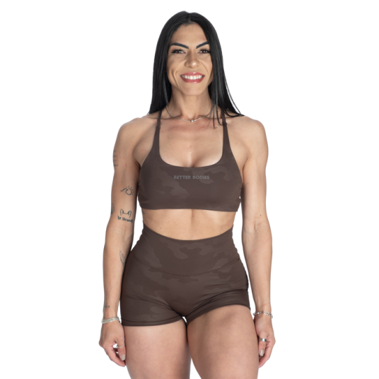 Better Bodies BB Sport BH Camo Brun X small