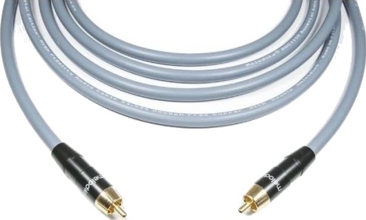 Melodika Rca-Kabel Cinch Til Rca Cinch 1 M Grå