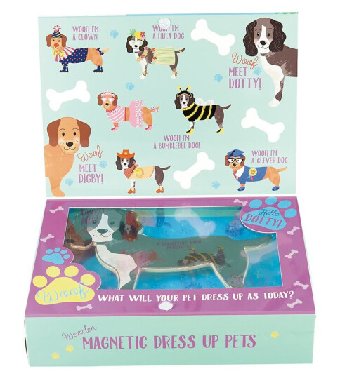 FLOSS & ROCK Pets Magnetic Dress Up Characters 37P3049 FLOSS & ROCK Pets Magnetic Dress Up Characters 37P3049