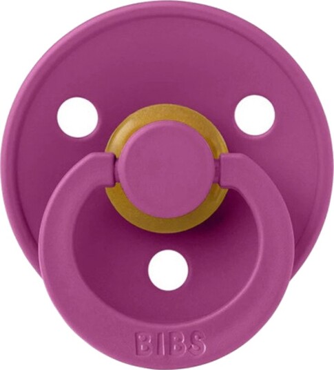 Bibs Smokk Naturgummi 0+ mnd S Orchid