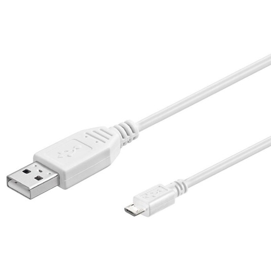 GOOBAY USB 2.0 USB-kabel 30cm Hvid
