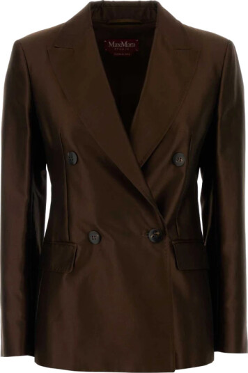 Max Mara Studio Dame Jakker Brun 2XL,